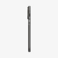 ACS04782 - iPhone 14 Pro Case Thin Fit in gunmetal showing the side with volume controls