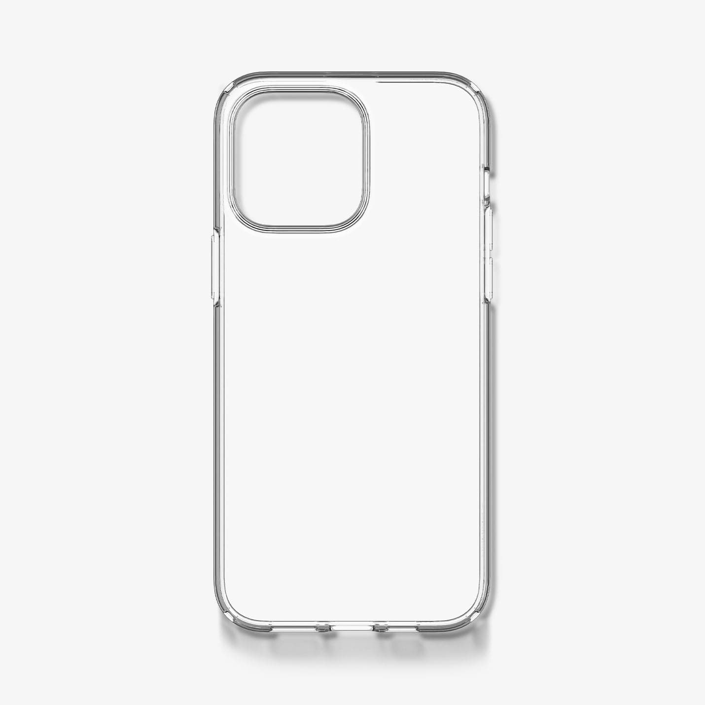 ACS04809 - iPhone 14 Pro Max Case Liquid Crystal in crystal clear showing the inside of case