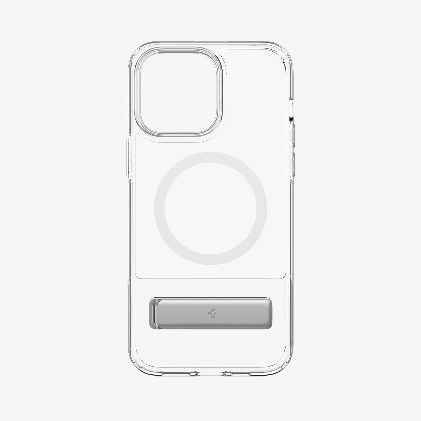 ACS04647 - iPhone 14 Pro Max Case Slim Armor Essential S (MagFit) in white showing the back with no device in case