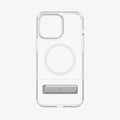ACS04647 - iPhone 14 Pro Max Case Slim Armor Essential S (MagFit) in white showing the back with no device in case