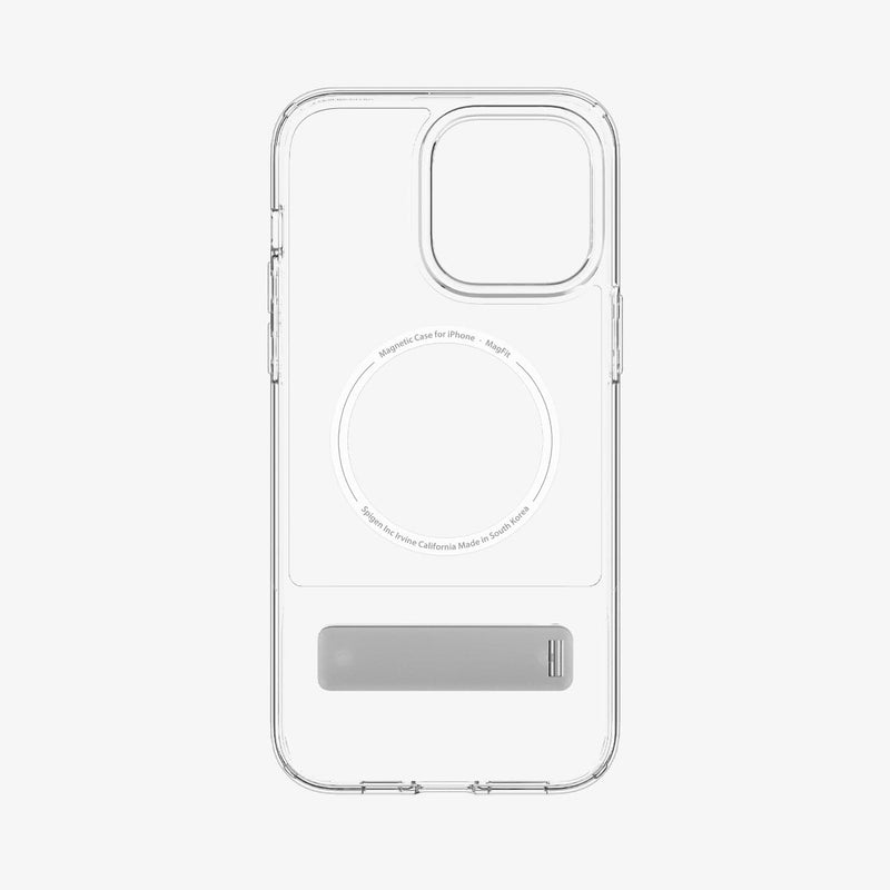 ACS04647 - iPhone 14 Pro Max Case Slim Armor Essential S (MagFit) in white showing the inside of case