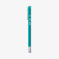 ACS06743 - iPhone 15 Pro Case Classic C1 (MagFit) in bondi blue showing the side with volume controls