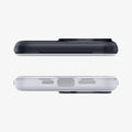 ACS06742 - iPhone 15 Pro Case Classic C1 (MagFit) in graphite showing the top and bottom with precise cutouts