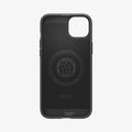  ACS06815 - iPhone 15 Case Mag Armor (MagFit) in matte black showing the inside of case