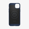 ACS06816 - iPhone 15 Case Mag Armor (MagFit) in navy blue showing the inside of case
