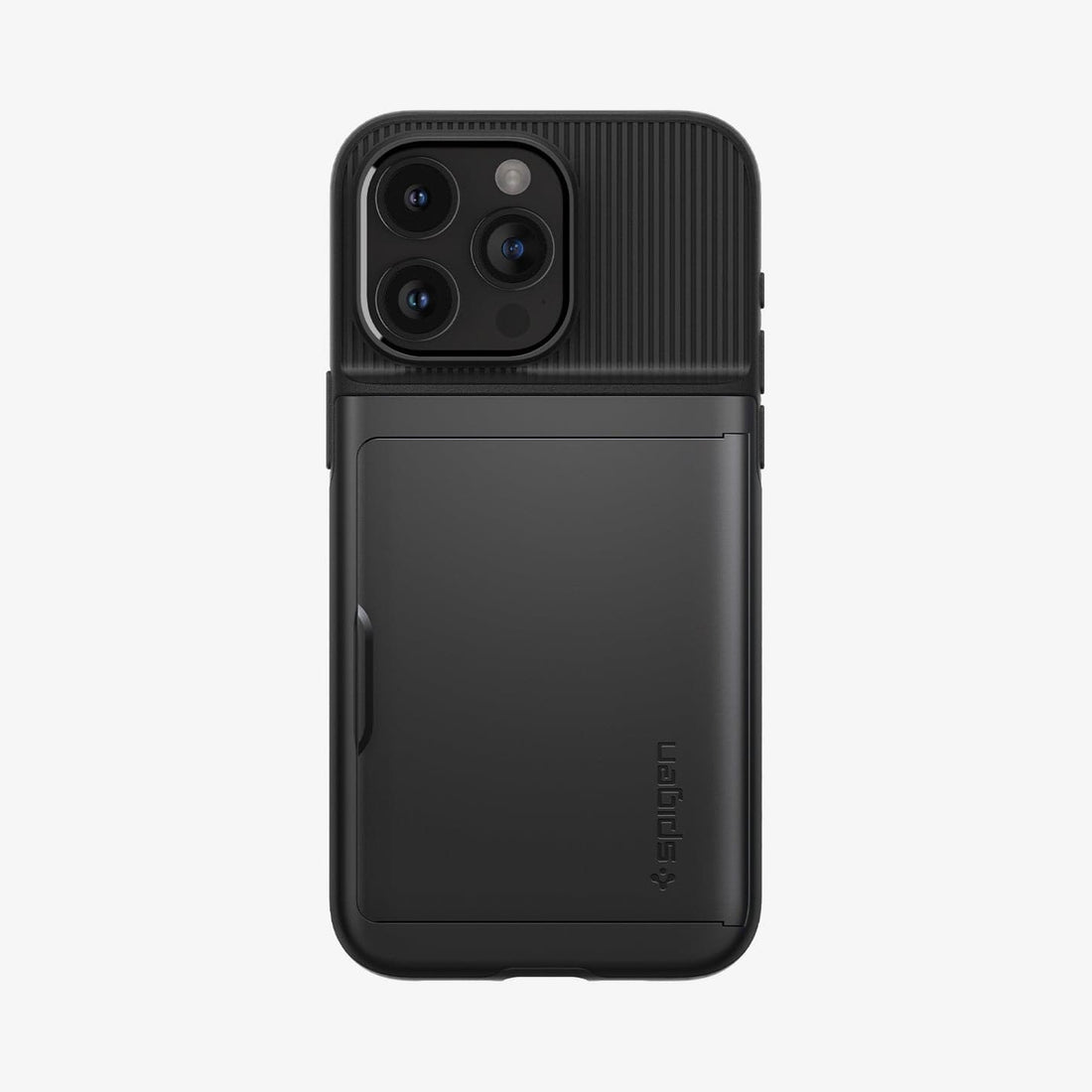 ACS06728 - iPhone 15 Pro Case Slim Armor CS in black showing the back