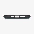 ACS06592 - iPhone 15 Pro Max Case Slim Armor CS in abyss green showing the bottom