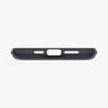 ACS06591 - iPhone 15 Pro Max Case Slim Armor CS in metal slate showing the bottom