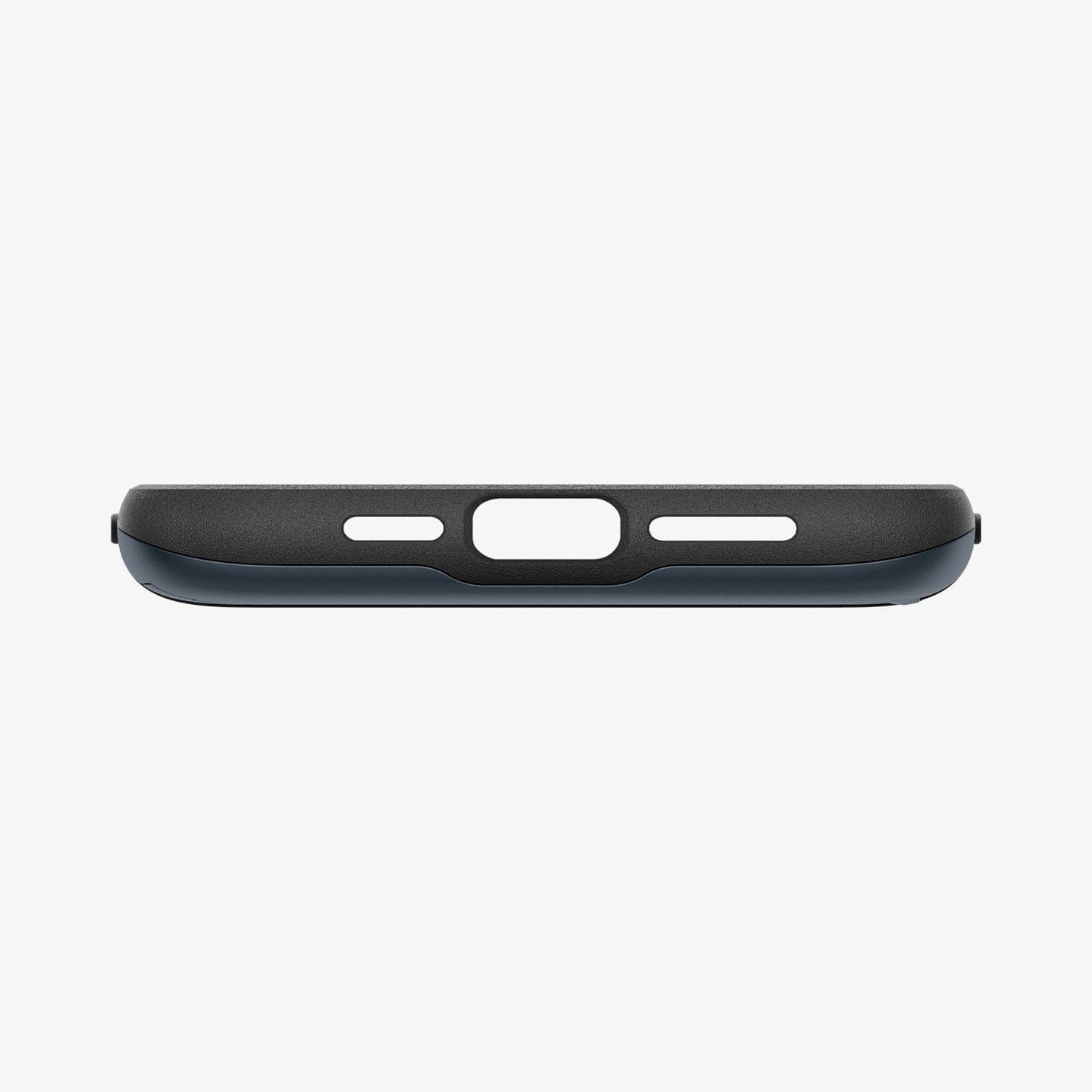 ACS06591 - iPhone 15 Pro Max Case Slim Armor CS in metal slate showing the bottom