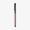 ACS06590 - iPhone 15 Pro Max Case Slim Armor CS in rose gold showing the side