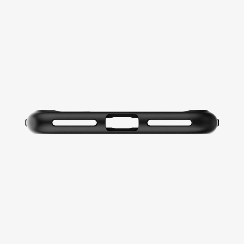 043CS20550 - iPhone 7 Series Ultra Hybrid Case in Black showing the bottom