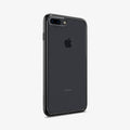 043CS20550 - iPhone 7 Series Ultra Hybrid Case in Black showing the back, partial side