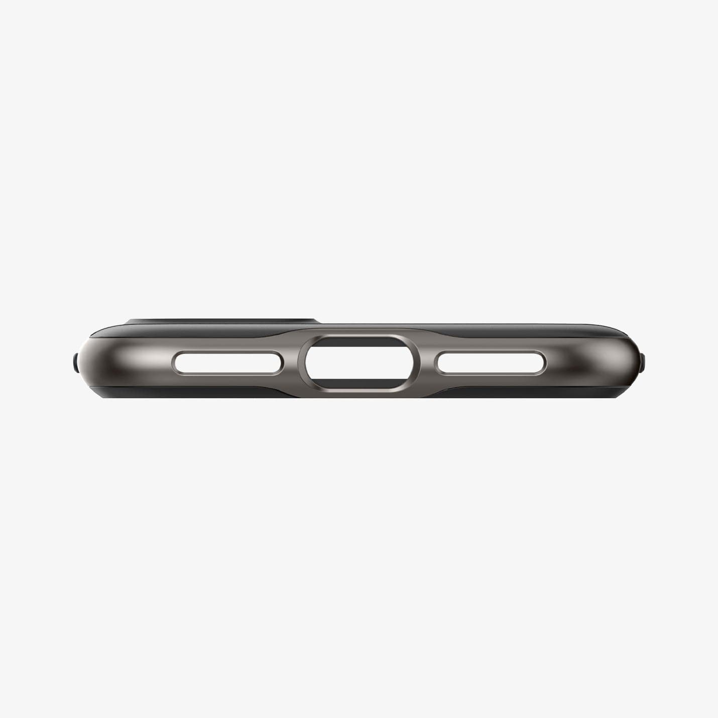 054CS22358 - iPhone 8 Series Neo Hybrid Case in Gunmetal showing the bottom