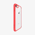042CS21724 - iPhone 7 Series Ultra Hybrid Case in Red showing the back and side