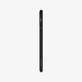 077CS27232 - iPhone 11 Pro Case Liquid Air in matte black showing the side with volume controls