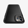 077CS27232 - iPhone 11 Pro Case Liquid Air in matte black showing the back and top