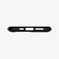 077CS27234 - iPhone 11 Pro Case Ultra Hybrid in matte black showing the bottom with precise cutouts
