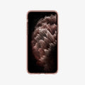 ACS00418 - iPhone 11 Pro Case Ultra Hybrid in rose crystal showing the front