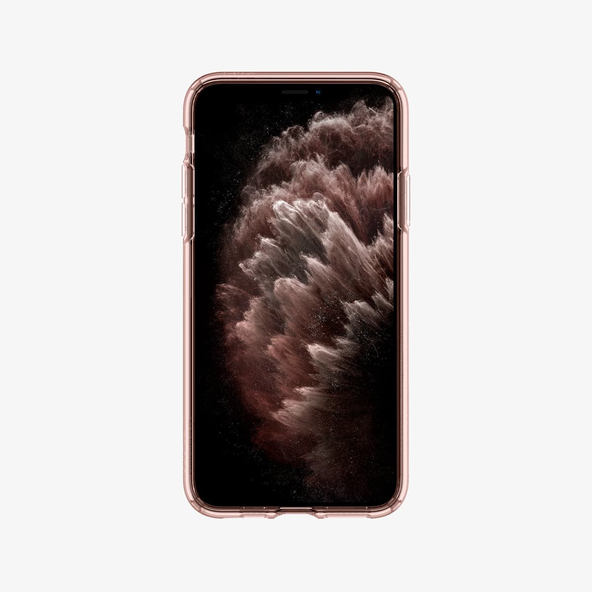 ACS00418 - iPhone 11 Pro Case Ultra Hybrid in rose crystal showing the front