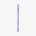 ACS01698 - iPhone 12 Pro / 12 Case Liquid Crystal Glitter in crystal quartz showing the side with volume controls
