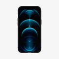ACS02294 - iPhone 12 Pro Max Case Slim Armor CS in metal slate showing the front