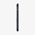 ACS02294 - iPhone 12 Pro Max Case Slim Armor CS in metal slate showing the side with volume controls