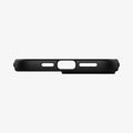 ACS03294 - iPhone 13 Pro Case Core Armor in black showing the bottom with precise cutouts