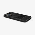 ACS03294 - iPhone 13 Pro Case Core Armor in black showing the back, side and bottom