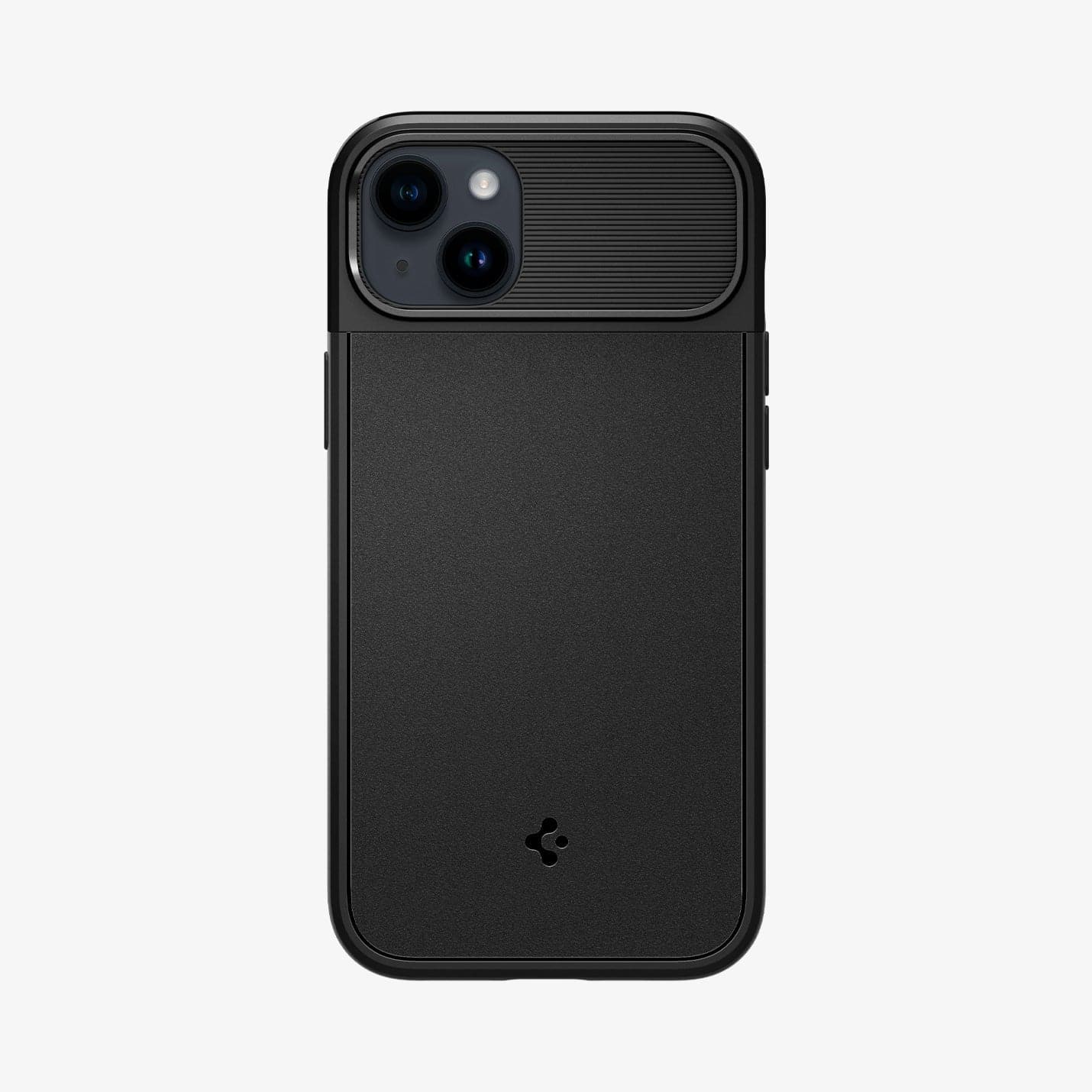 ACS04923 - iPhone 14 Plus Case Optik Armor (MagFit) in black showing the back