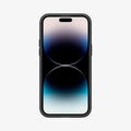 ACS04993 - iPhone 14 Pro Case Optik Armor (MagFit) in black showing the front