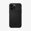 ACS04993 - iPhone 14 Pro Case Optik Armor (MagFit) in black showing the back
