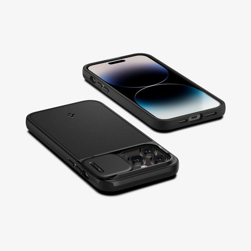 iPhone 14 Pro Max Case / 14 Pro / 14/ 14 Plus, Spigen [Optik Armor]  Shockproof