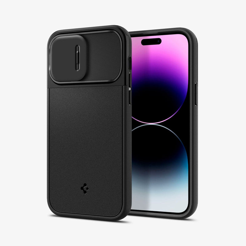 Funda Para iPhone 14 Pro Max Spigen Optik Armor Cubre Camara Color