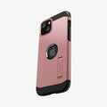 ACS06813 - iPhone 15 Case Tough Armor (MagFit) in rose gold showing the back and partial side