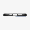 ACS06670 - iPhone 15 Plus Case Tough Armor (MagFit) in navy blue showing the bottom