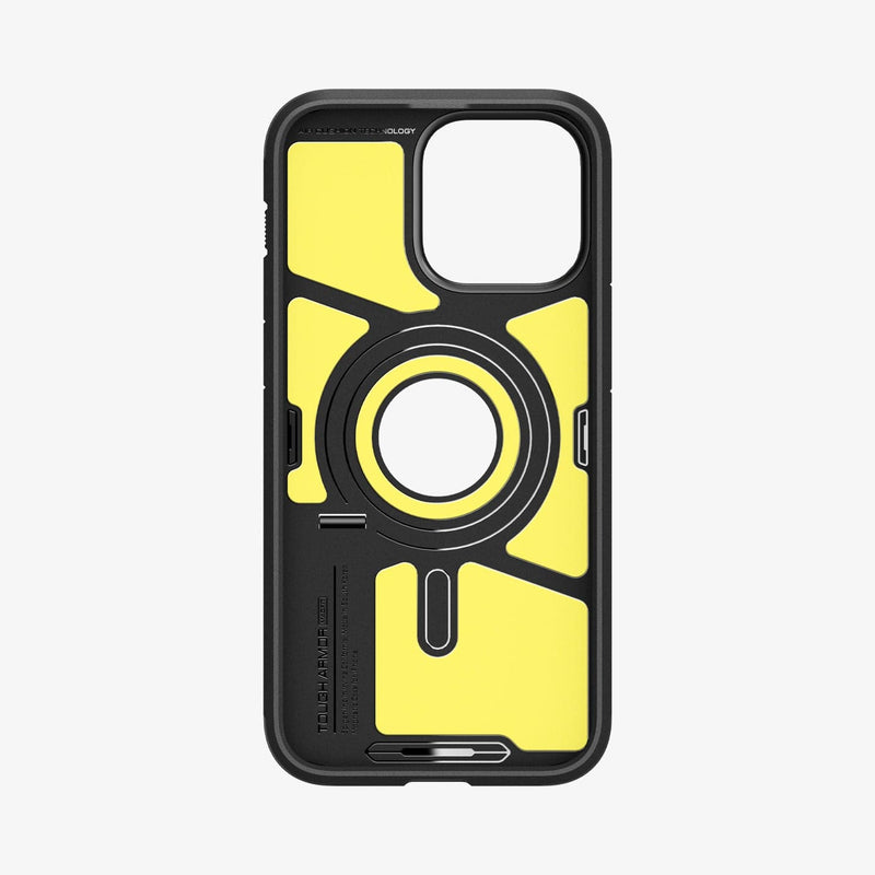 ACS06733 - iPhone 15 Pro Case Tough Armor (MagFit) in black showing the inside of case
