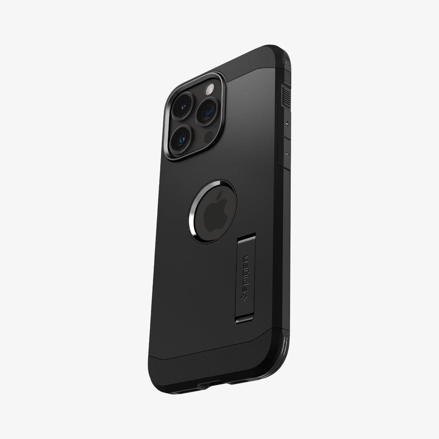 ACS06733 - iPhone 15 Pro Case Tough Armor (MagFit) in black showing the back and partial side