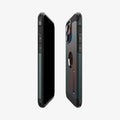 ACS06735 - iPhone 15 Pro Case Tough Armor (MagFit) in abyss green showing the sides, partial front and back