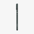 ACS06792 - iPhone 15 Case Liquid Air in abyss green showing the side with volume controls