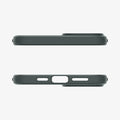 ACS06792 - iPhone 15 Case Liquid Air in abyss green showing the top and bottom