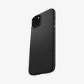 ACS06790 - iPhone 15 Case Liquid Air in black showing the back, side and bottom