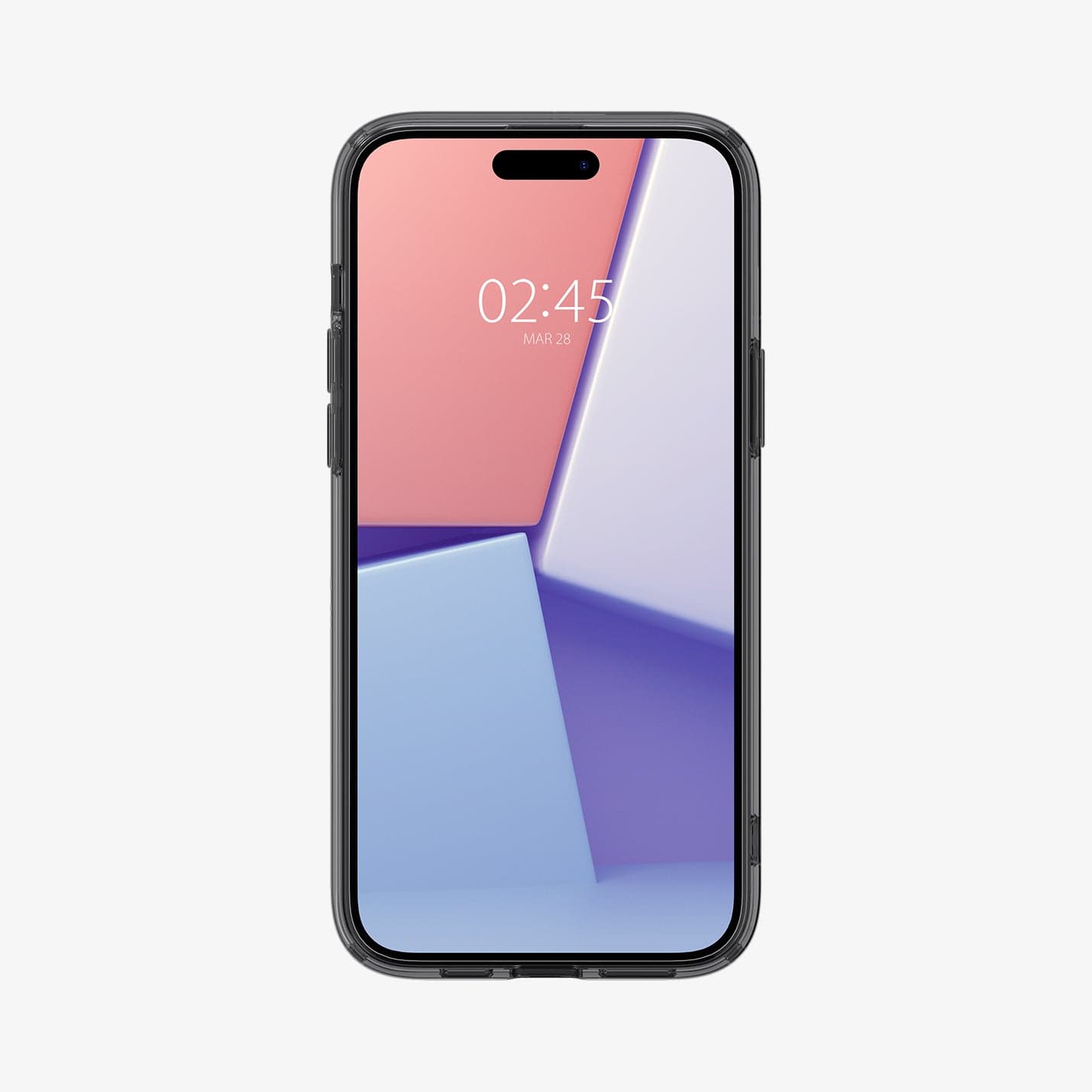 ACS06806 - iPhone 15 Case Ultra Hybrid Zero One showing the front