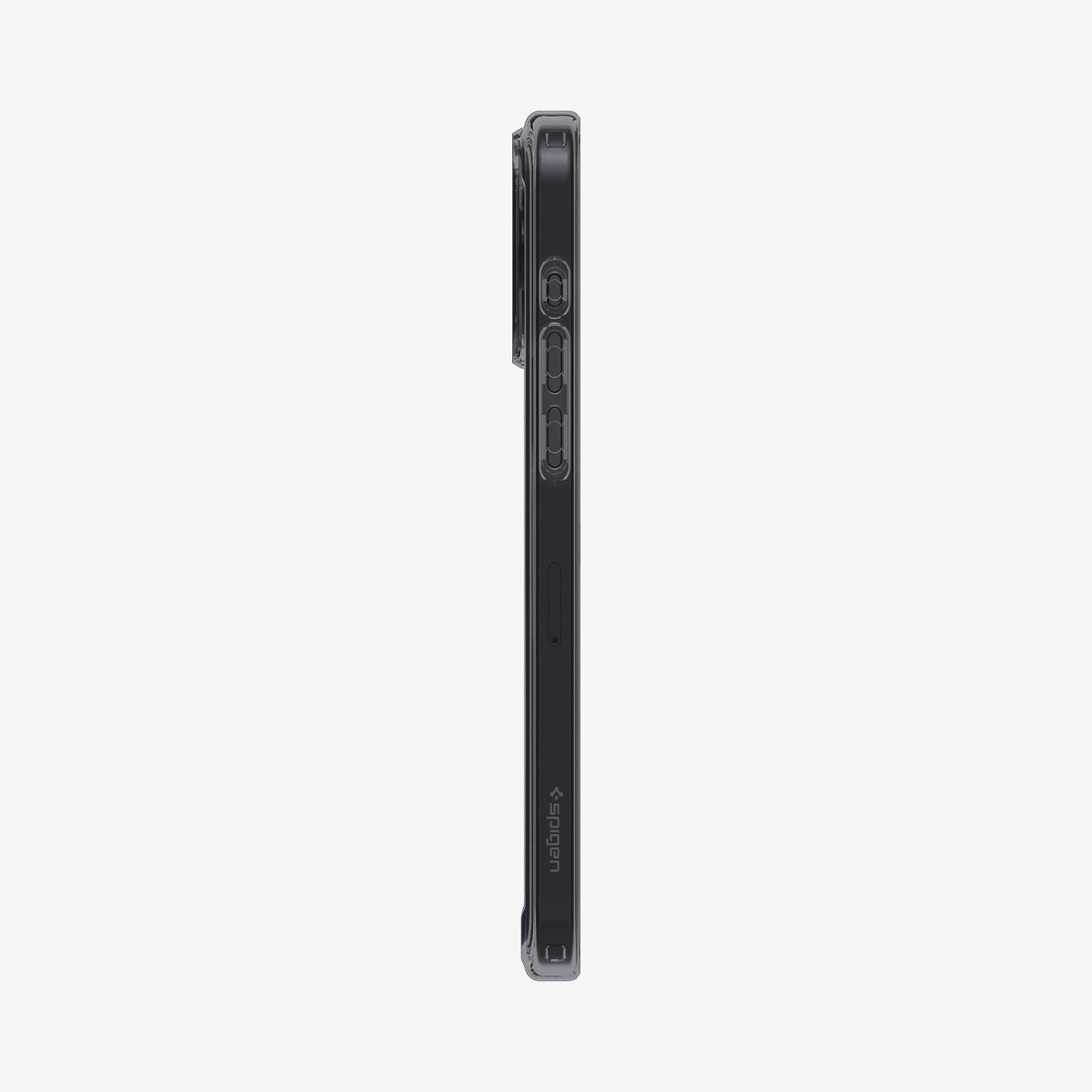 ACS06721 - iPhone 15 Pro Case Ultra Hybrid Zero One showing the side with volume controls