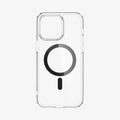 ACS06578 - iPhone 15 Pro Max Case Ultra Hybrid (MagFit) in carbon fiber showing the inside of case