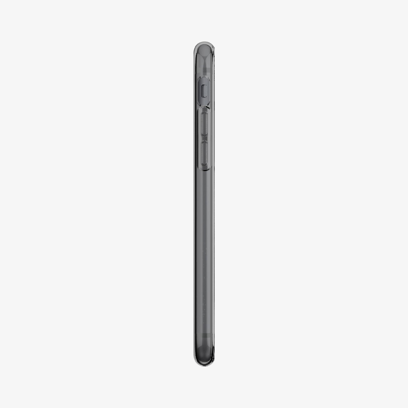ACS00942 - iPhone SE Liquid Crystal case in clear showing the side