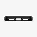 042CS20455 - iPhone 7 Series Slim Armor CS Case in Black showing the bottom