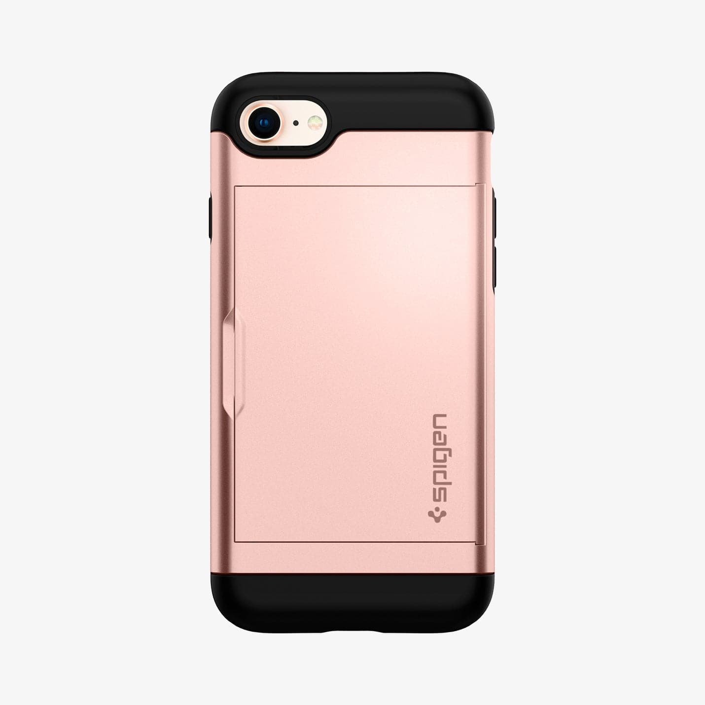 042CS20454 - iPhone 7 Series Slim Armor CS Case in Rose Gold showing the back