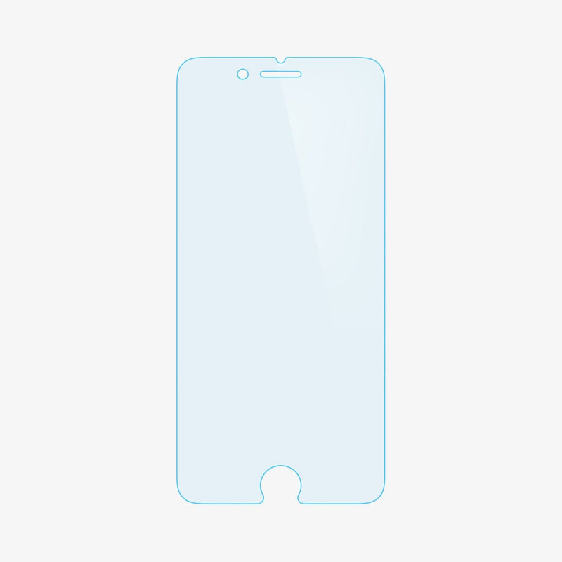 043FL20465 - iPhone 8 Plus Crystal Screen Protector showing front