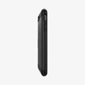 043CS20528 - iPhone 7 Series Slim Armor CS Case in Black showing the back and side