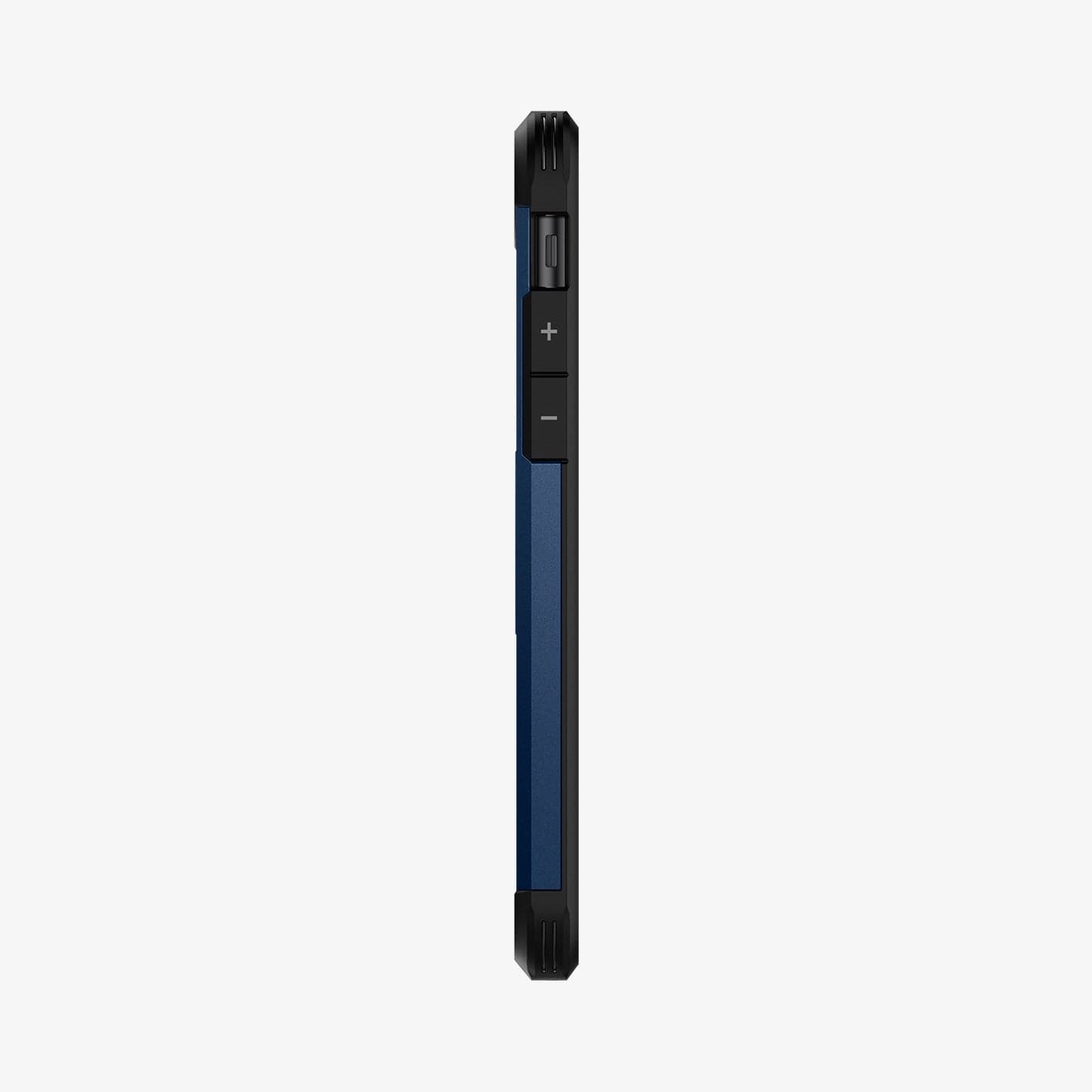 ACS04347 - iPhone 7 Series Tough Armor Case in Navy Blue showing the side
